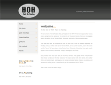 Tablet Screenshot of hardonharding.com